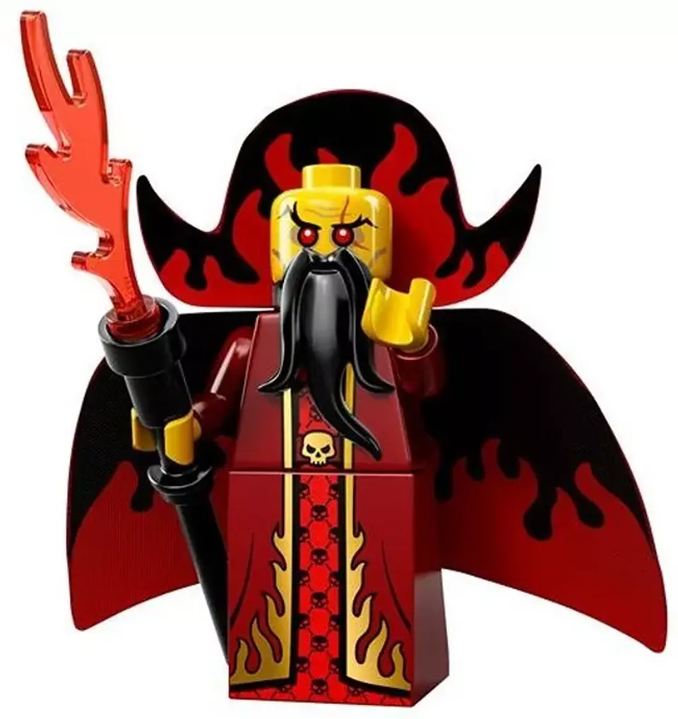 Lego Minifigura: Mago Malvado - Serie 13 1
