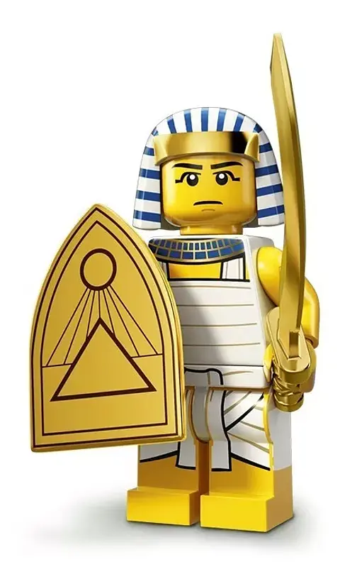 Lego Minifigura: Guerrero egipcio - Serie 13
