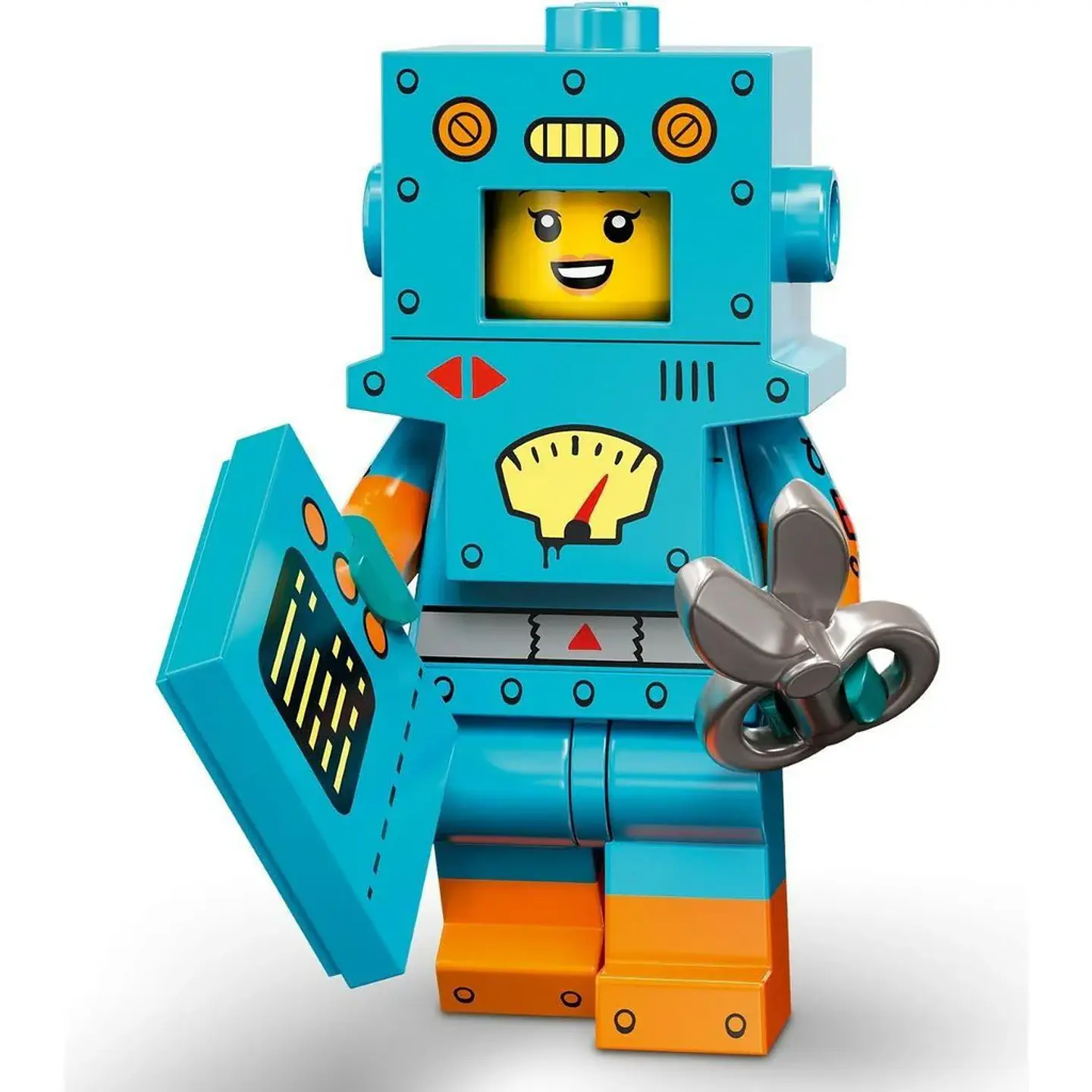 Lego Minifigura: Robot de cartón - Serie 23 1