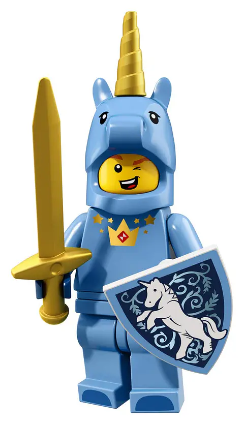 Lego Minifigura: Hombre Unicornio - Serie 18