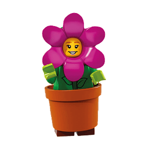 Lego Minifigura: Chica Maceta - Serie 18