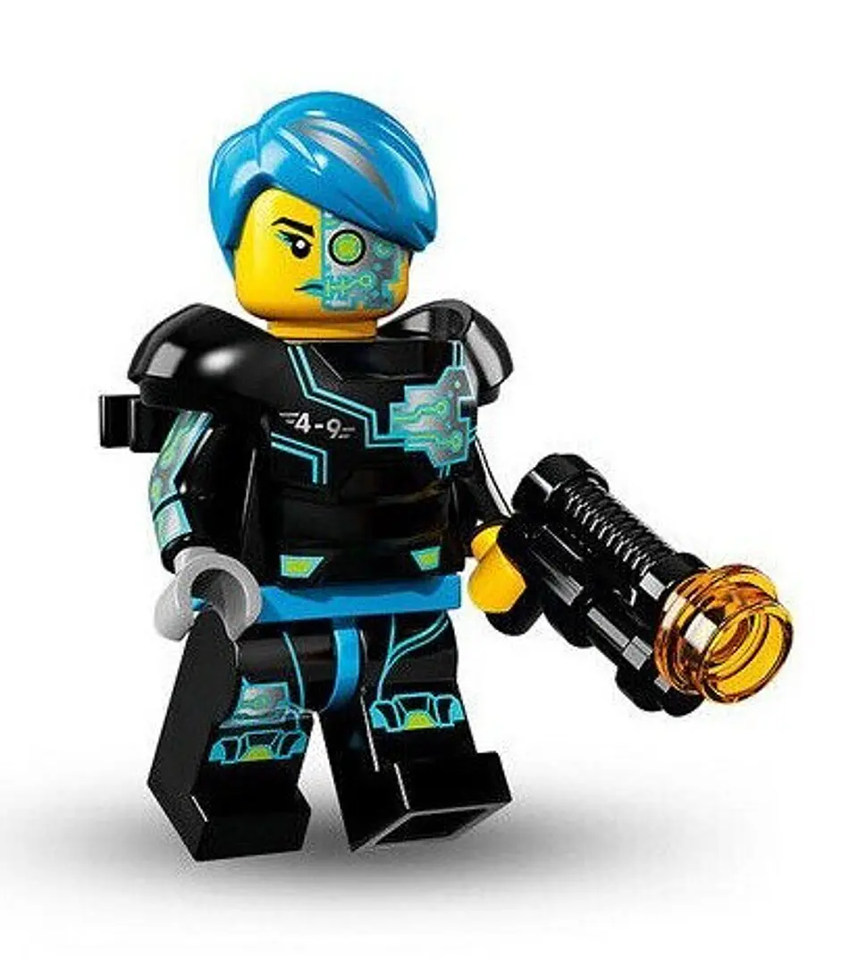 Lego Minifigura: Cyborg - Serie 16 1