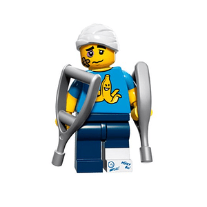 Lego Minifigura: Chico Desafortunado - Serie 15
