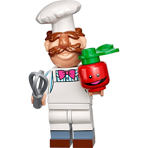 Lego Minifigura: Chef sueco - Serie The Muppets