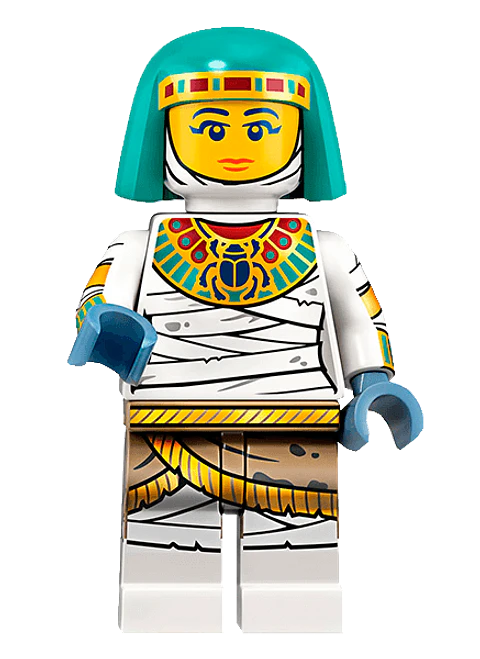 Lego Minifigura: Reina momia - Serie 19
