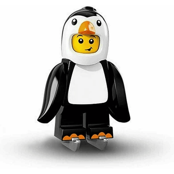 Lego Minifigura: Chico con disfraz de pingüino - Serie 16