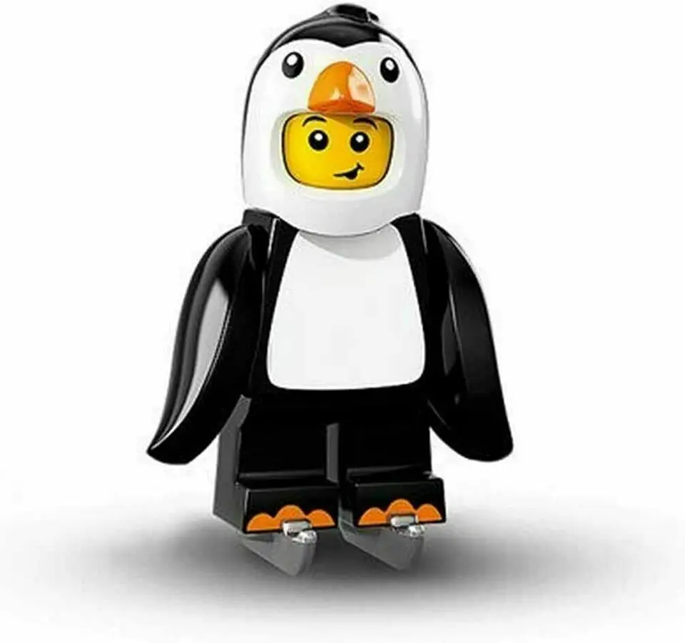 Lego Minifigura: Chico con disfraz de pingüino - Serie 16 1