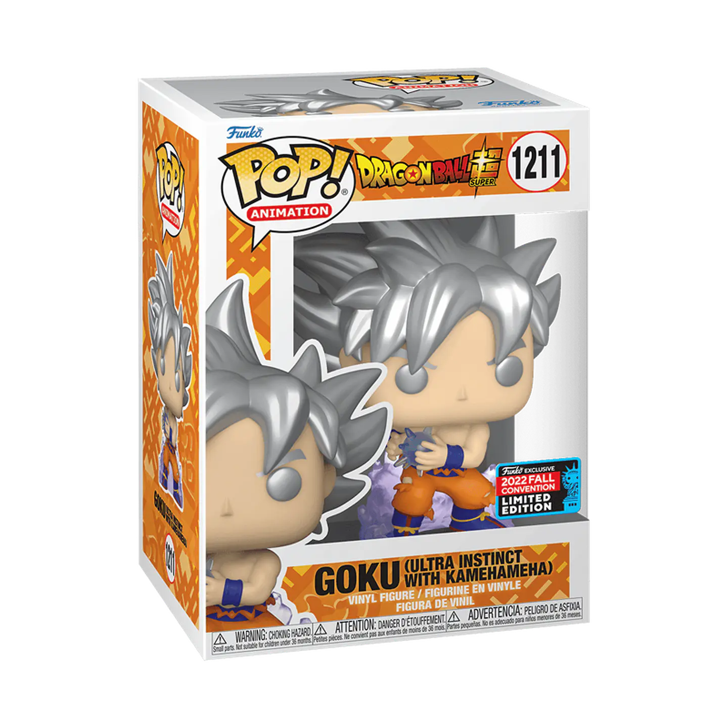 Funko Pop! Goku Ultra Instinct with Kamehameha #1211 NYCC - Dragon Ball Super 1