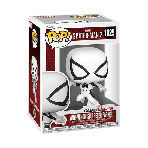 Funko Pop! Anti-venom Suit Peter Parker #1025 - Marvel Gamerverse: Spider-Man 2