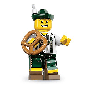 Lego Minifigura: Tirolés - Serie 8