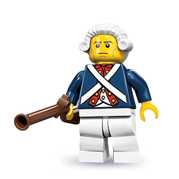 Lego Minifigura: Soldado revolucionario - Serie 10