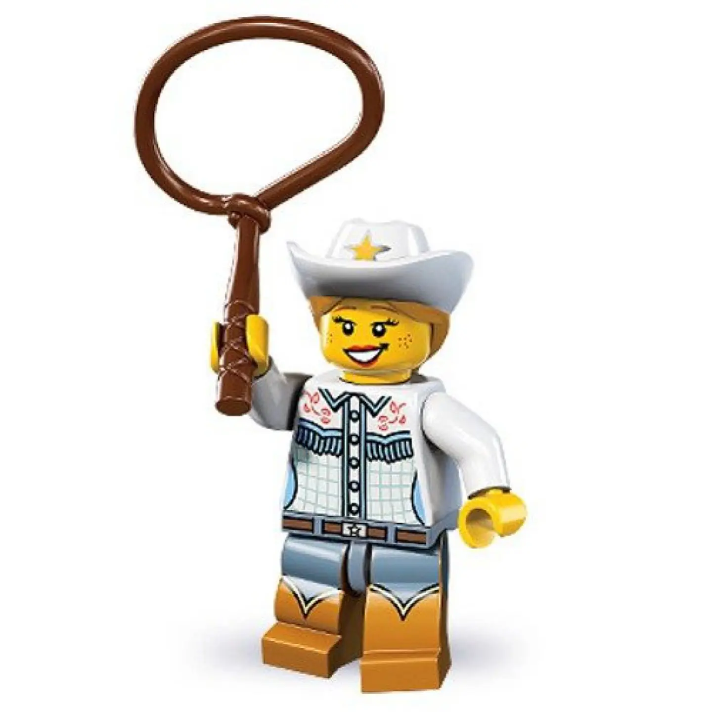 Lego Minifigura: Vaquera - Serie 8 1