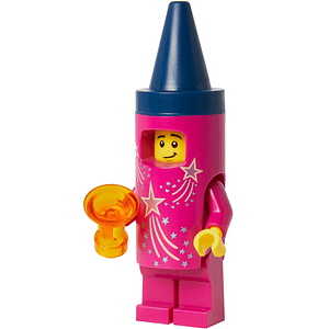 Lego Minifigura: Disfraz de fuegos artificiales - Lego BAM