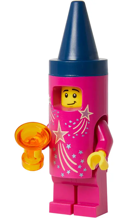 Lego Minifigura: Disfraz de fuegos artificiales - Lego BAM