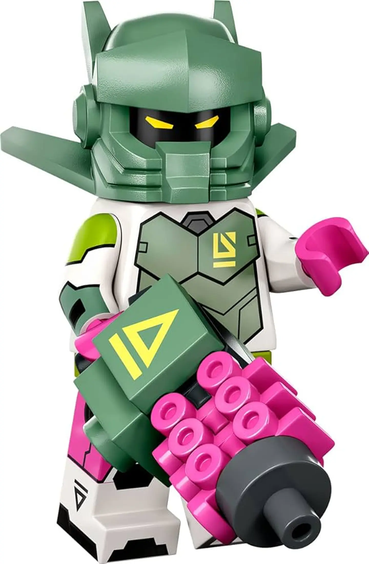 Lego Minifigura: Guerrero robot - Serie 24 1