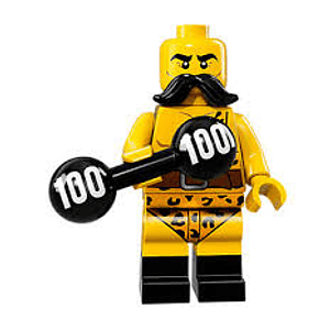 Lego Minifigura: Forzudo del circo - Serie 17