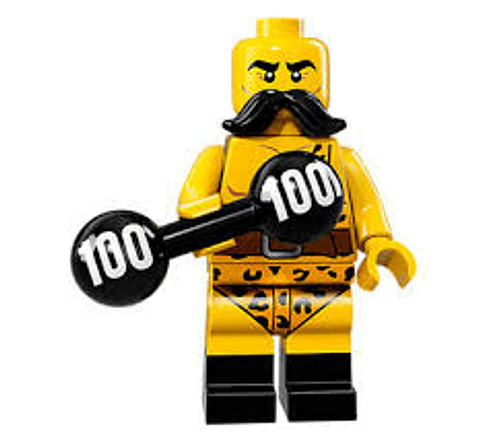 Lego Minifigura: Forzudo del circo - Serie 17