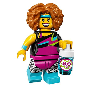 Lego Minifigura: Instructora de baile - Serie 17