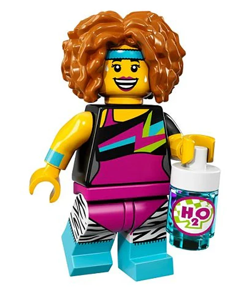 Lego Minifigura: Instructora de baile - Serie 17