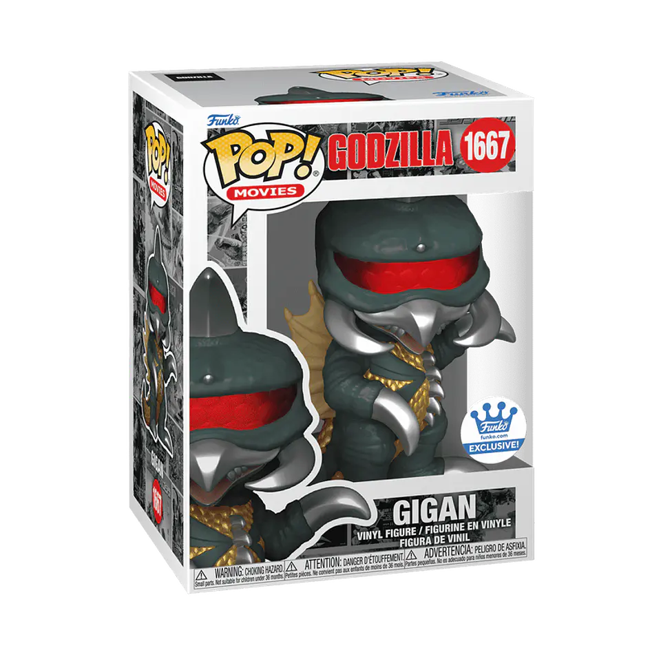 Funko Pop! Gigan #1667 Funko Shop - Godzilla 1