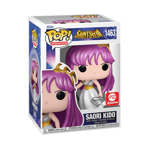 Funko Pop! Saori Kido (Diamond) #1463 AE - Saint Seiya: Caballeros del Zodiaco