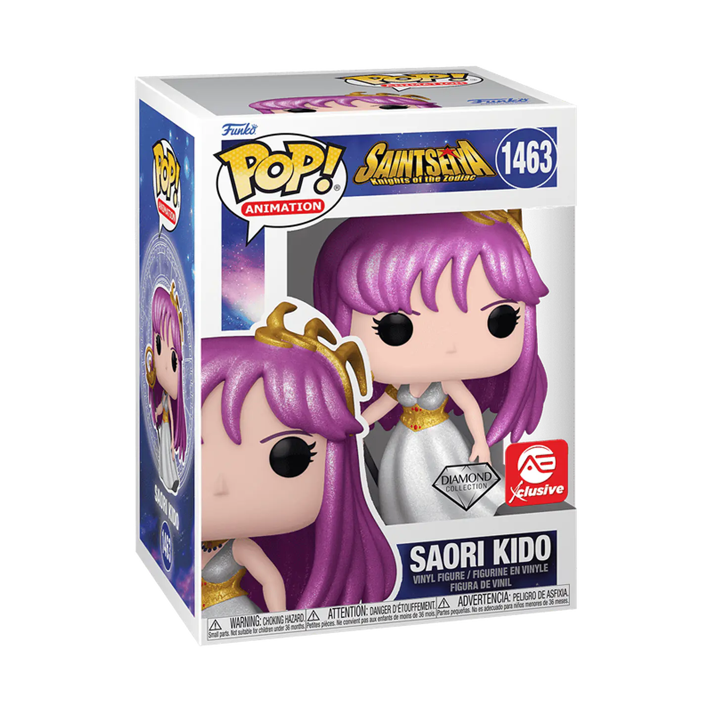 Funko Pop! Saori Kido (Diamond) #1463 AE - Saint Seiya: Caballeros del Zodiaco 1