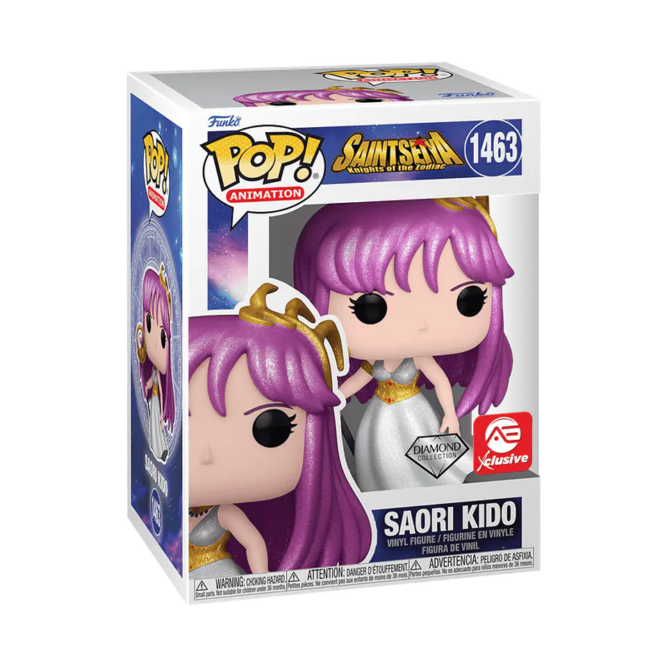 Funko Pop! Saori Kido (Diamond) #1463 AE - Saint Seiya: Caballeros del Zodiaco 1