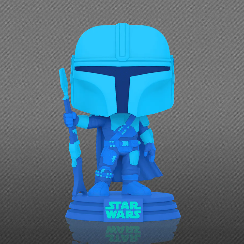 Funko Pop! The Mandalorian (Glows in the dark) #345 Entertainment Earth - Star Wars: The Mandalorian 3