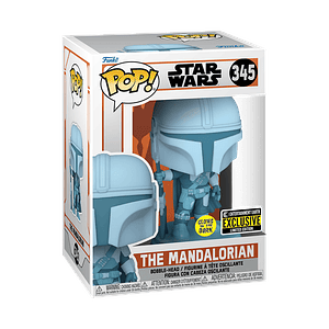 Funko Pop! The Mandalorian (Glows in the dark) #345 Entertainment Earth - Star Wars: The Mandalorian