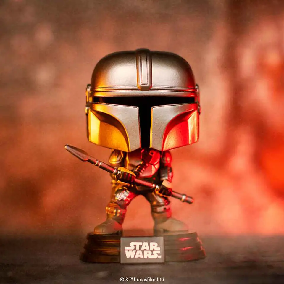 Funko Pop! The Mandalorian with beskar staff #479 Funko Shop - Star Wars: The Mandalorian 3