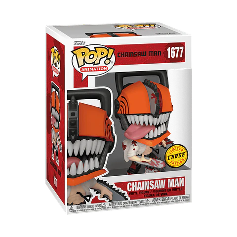 Funko Pop! Chainsaw Man (CHASE) #1677 - Chainsaw Man