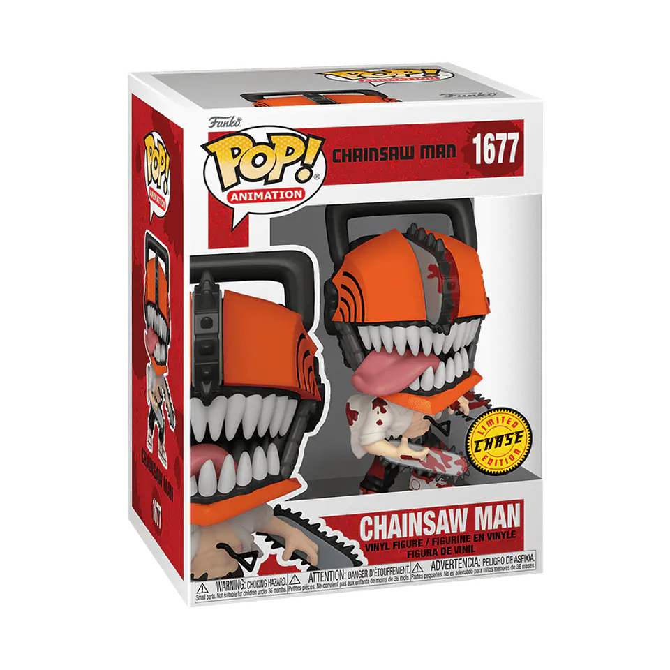 Funko Pop! Chainsaw Man (CHASE) #1677 - Chainsaw Man 1