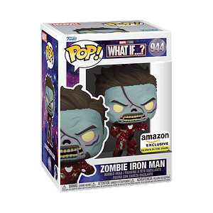 Funko Pop! Zombie Iron Man (Glows in the dark) #944 Amazon - What If...?
