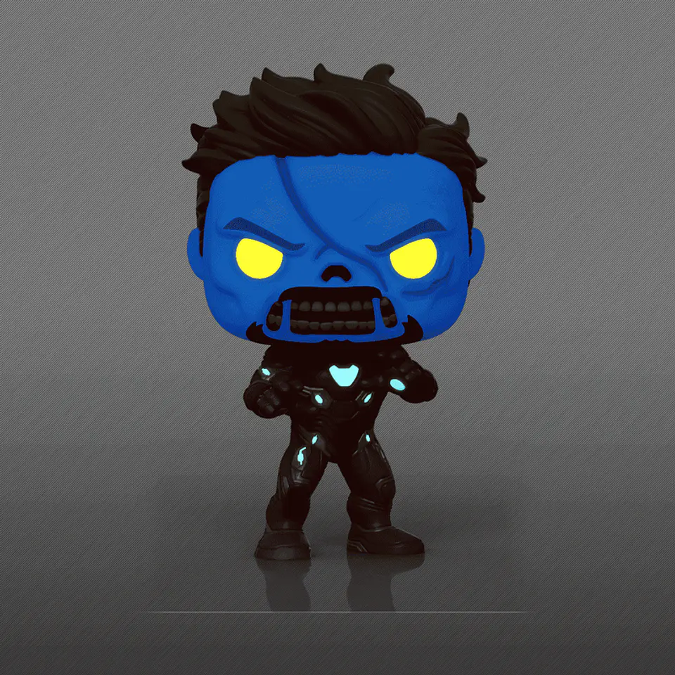 Funko Pop! Zombie Iron Man (Glows in the dark) #944 Amazon - What If...? 3