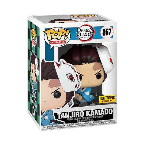 Funko Pop! Tanjiro Kamado #867 Hot Topic - Demon Slayer