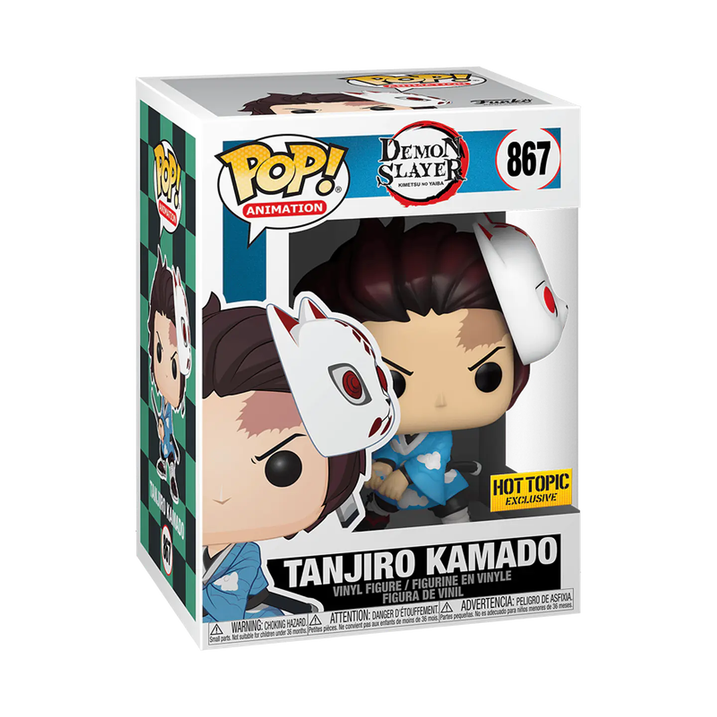 Funko Pop! Tanjiro Kamado #867 Hot Topic - Demon Slayer 1