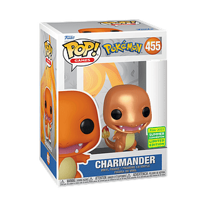 Funko Pop! Charmander (Metálico) #455 SDCC - Pokémon