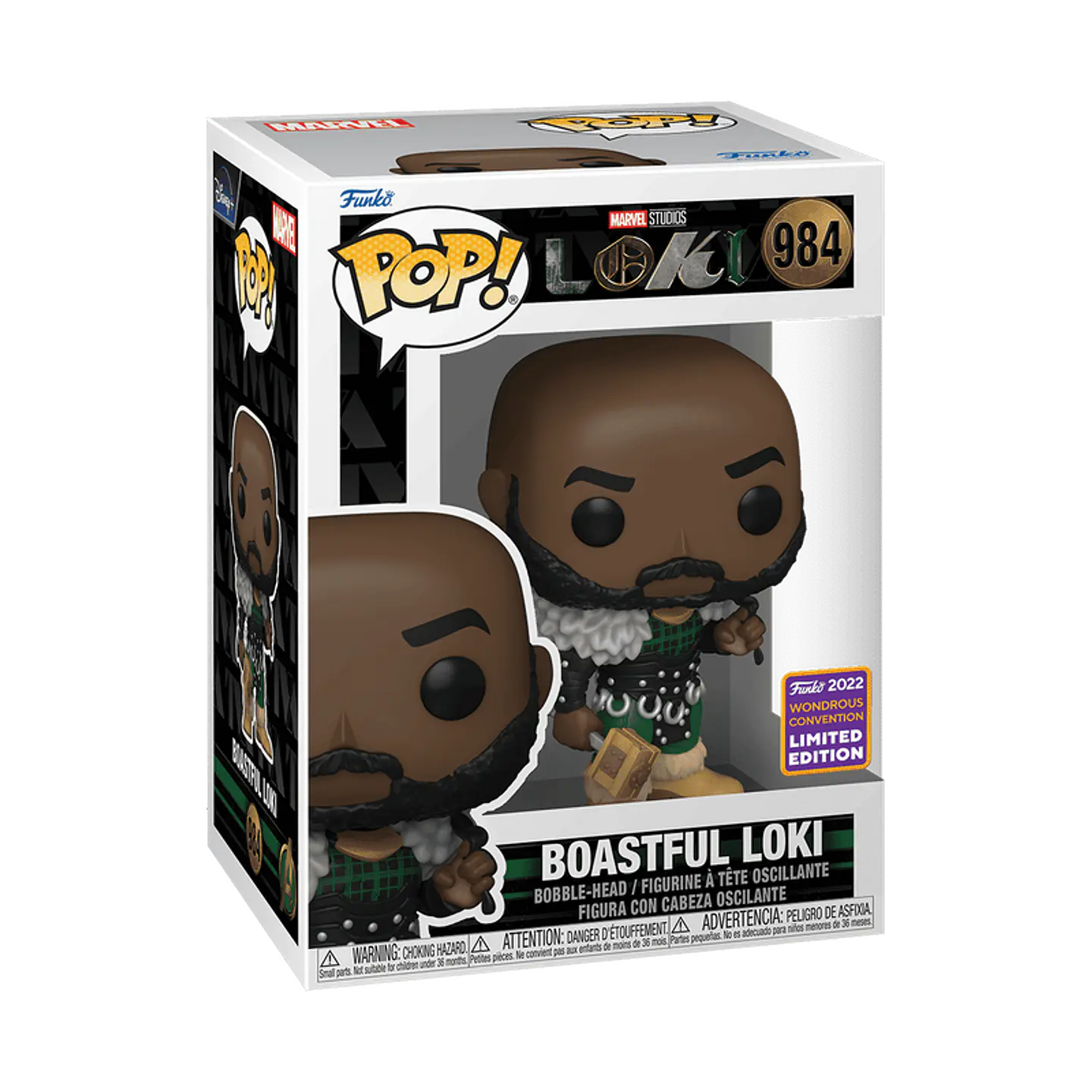 Funko Pop! Boastful Loki #984 Wondrous Convention - Loki 1