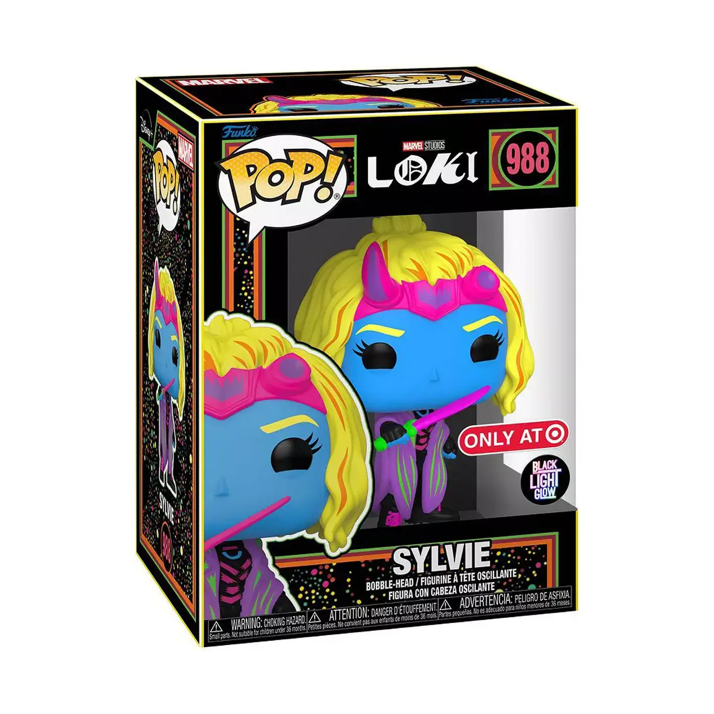 Funko Pop! Sylvie (Blacklight) #988 Target - Loki 1