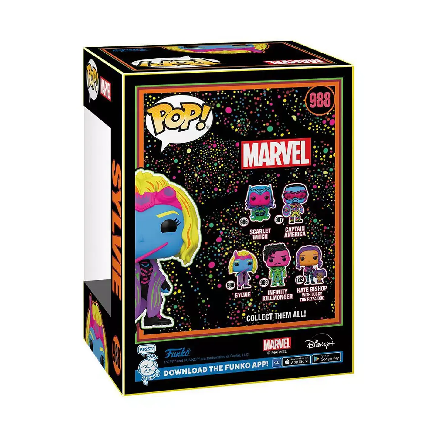 Funko Pop! Sylvie (Blacklight) #988 Target - Loki 3