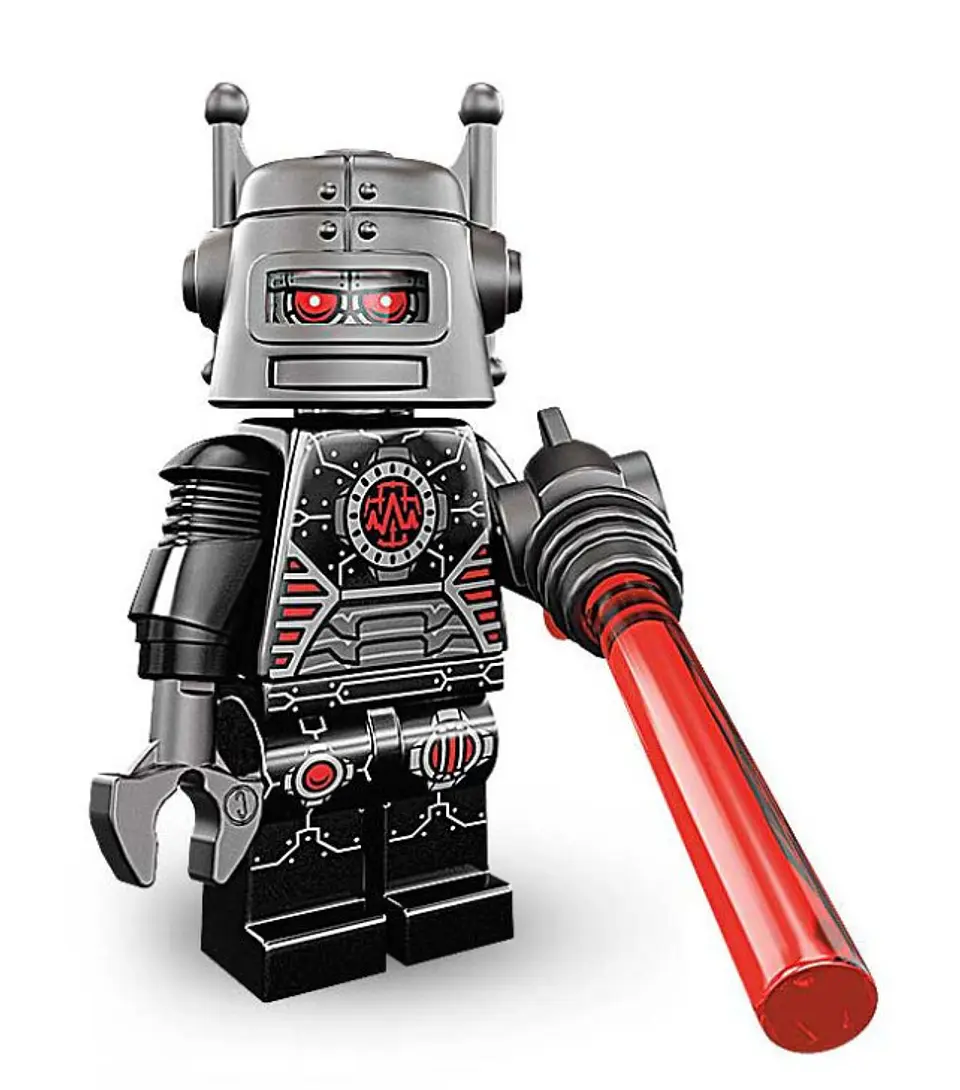 Lego Minifigura: Robot malvado - Serie 8 1