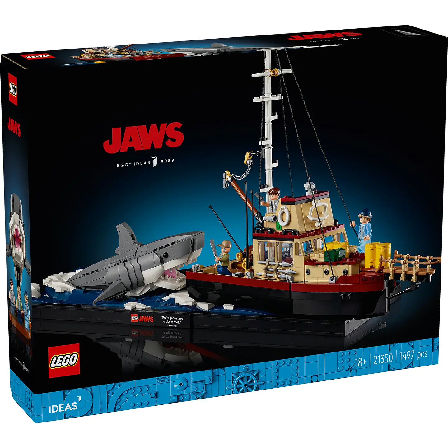 LEGO 21350: Tiburón 1