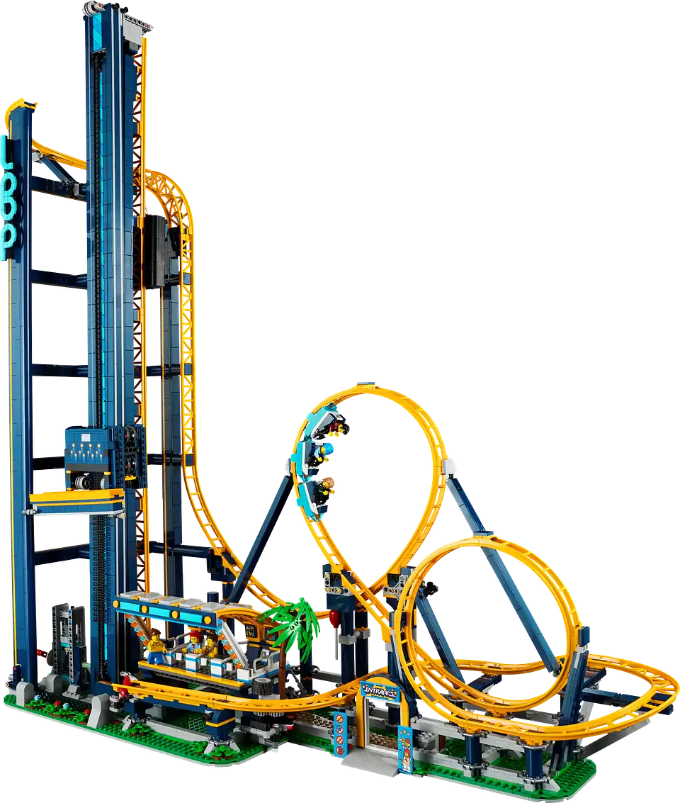 LEGO 10303: Montaña rusa con rizos 2
