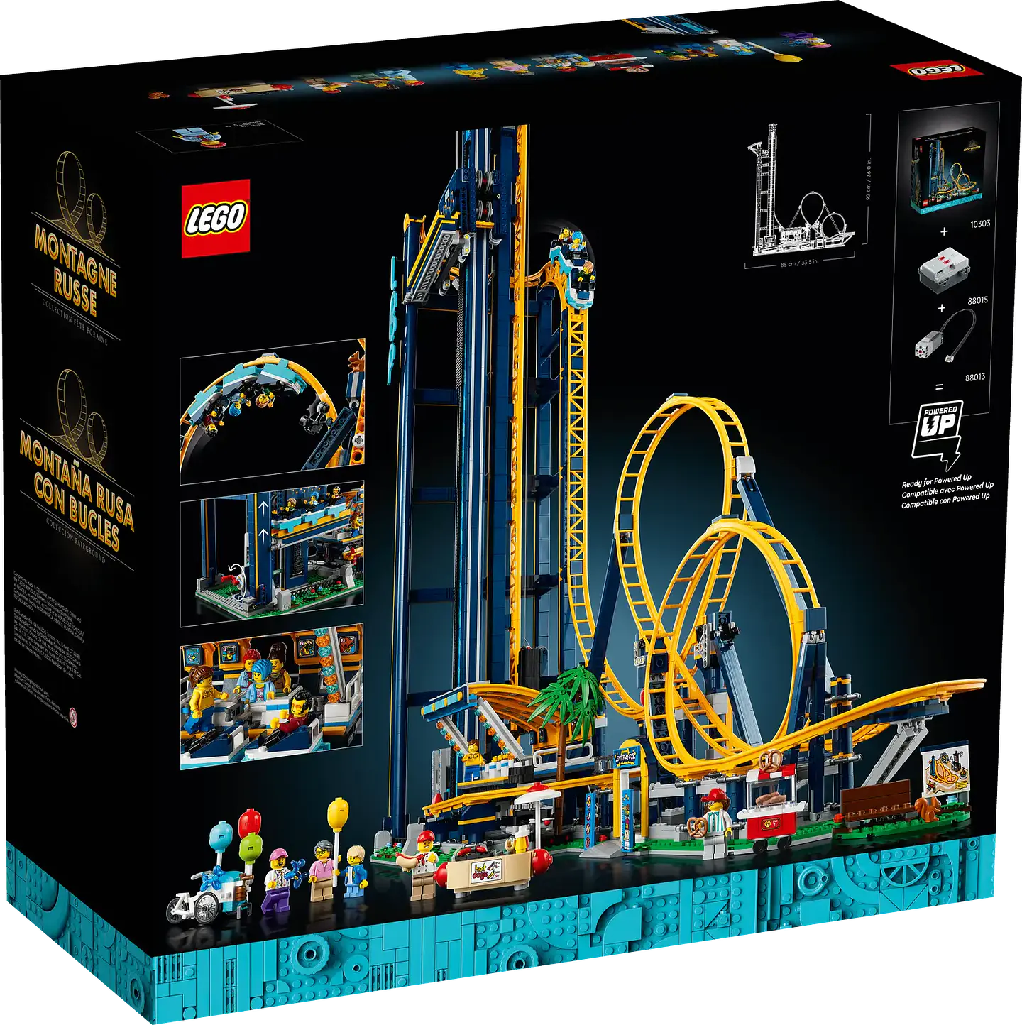 LEGO 10303: Montaña rusa con rizos 6