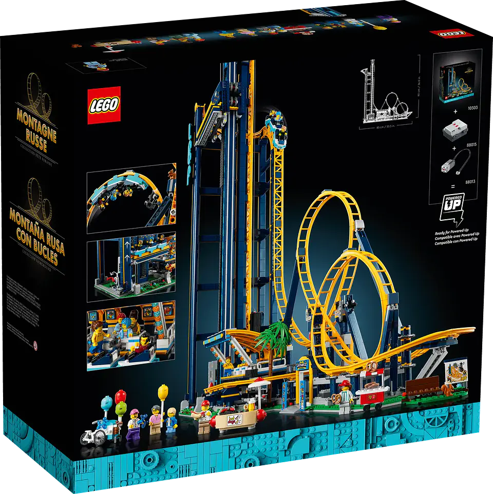 LEGO 10303: Montaña rusa con rizos 6