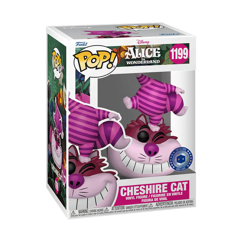Funko Pop! Cheshire Cat #1199 Pop In A Box - Disney: Alice in Wonderland 1