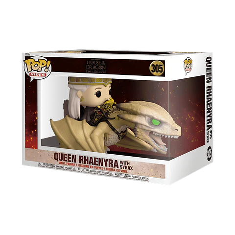Funko Pop! Rides: Reina Rhaenyra con Syrax #305 - House Of The Dragon