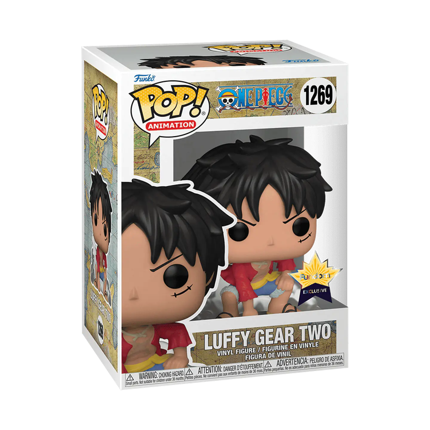 Funko Pop! Luffy Gear Two #1269 Fundom Exclusive - One Piece 1