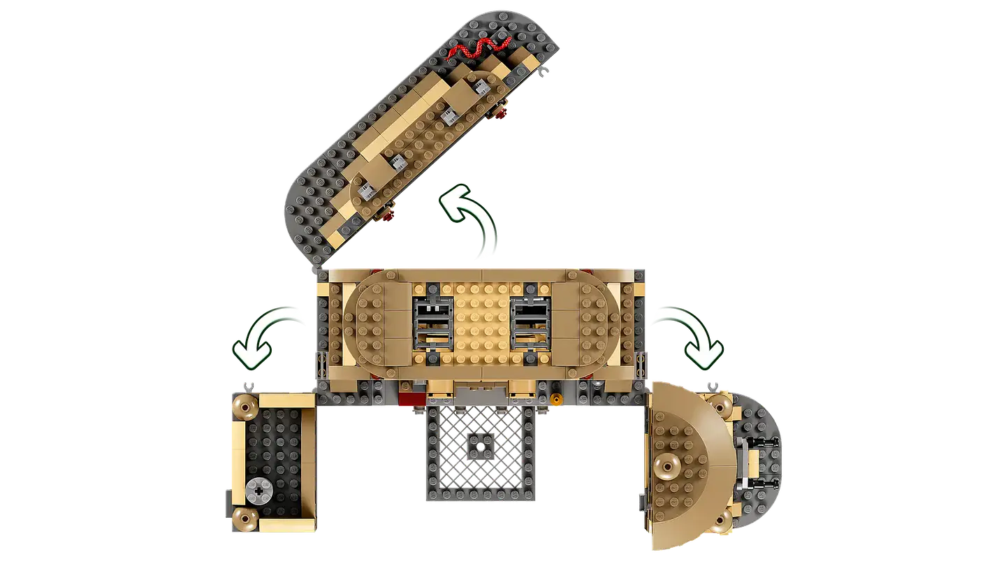 LEGO 75326: Sala del Trono de Boba Fett 6
