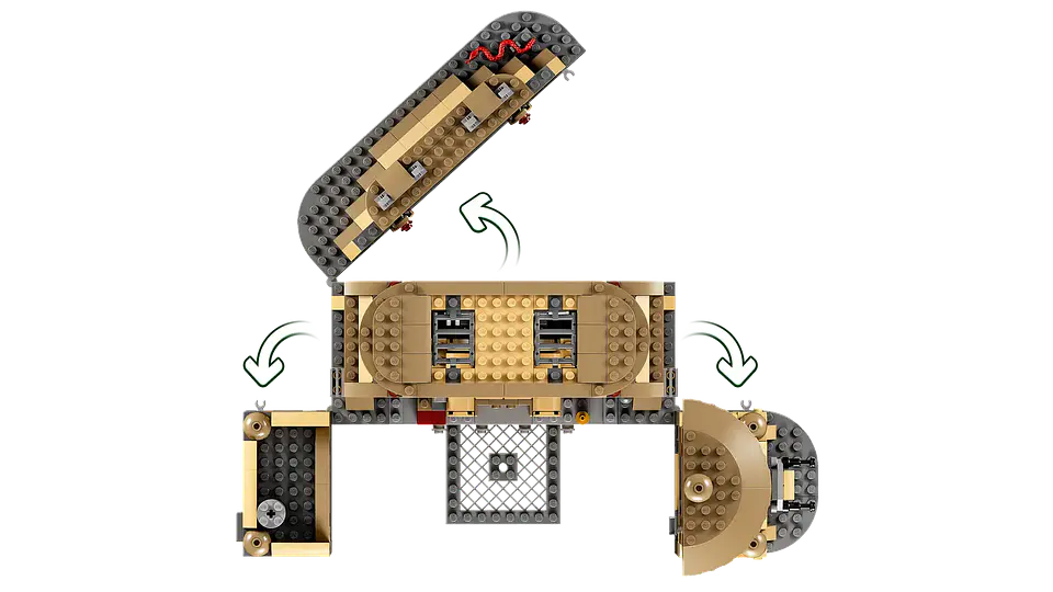 LEGO 75326: Sala del Trono de Boba Fett 6